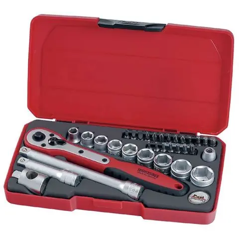 Teng Tools T3834 Hylsnyckelsats Rea